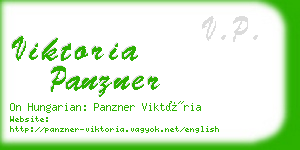 viktoria panzner business card